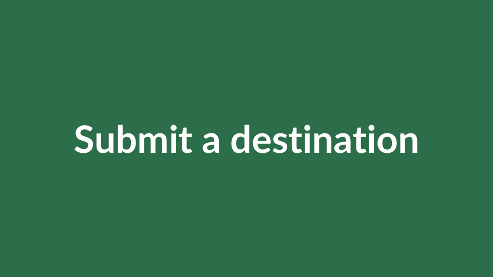 Submit a destination